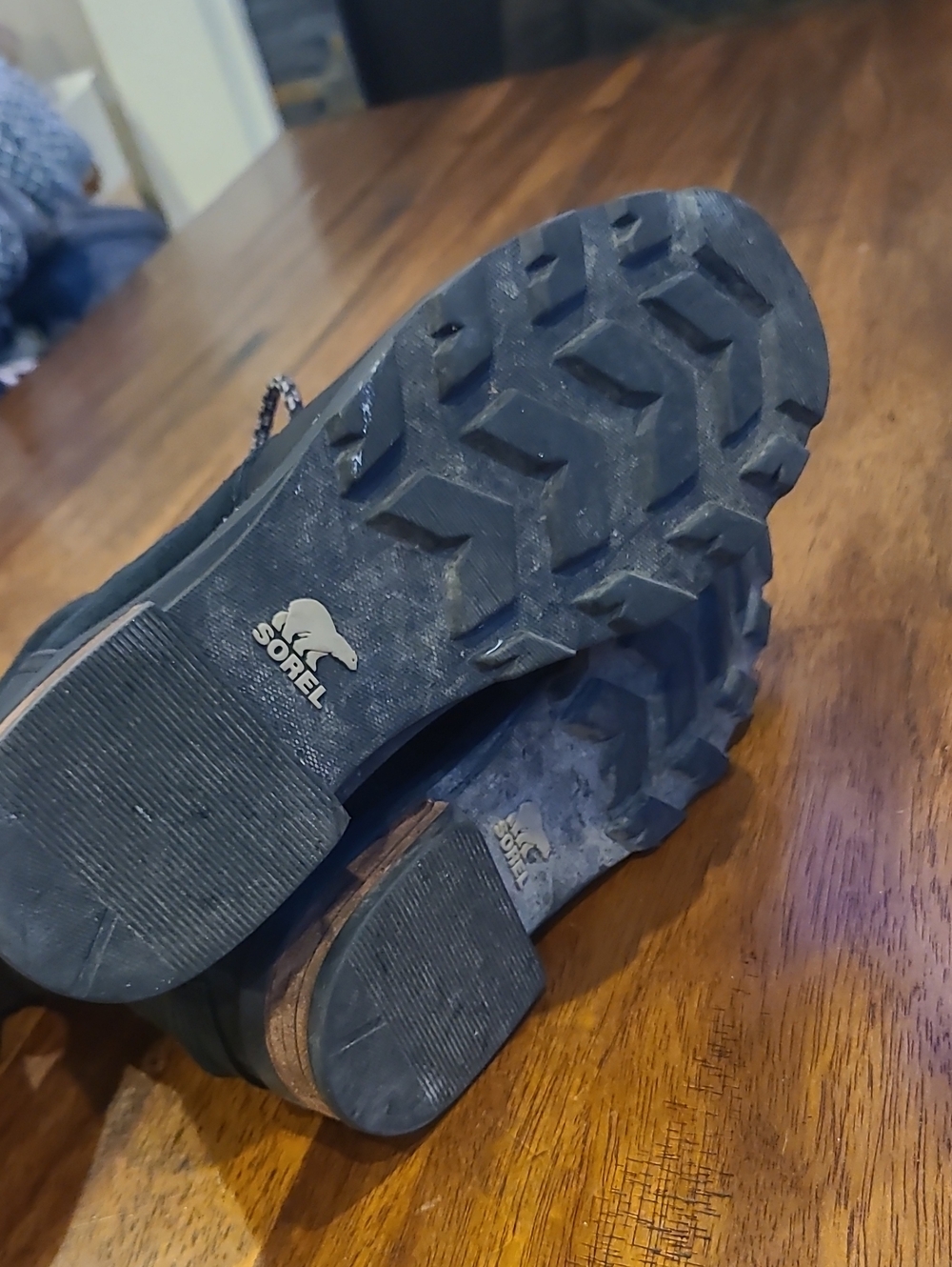 SOREL Emelie Short Lace Up Boots 6.5 - Picture 7 of 8